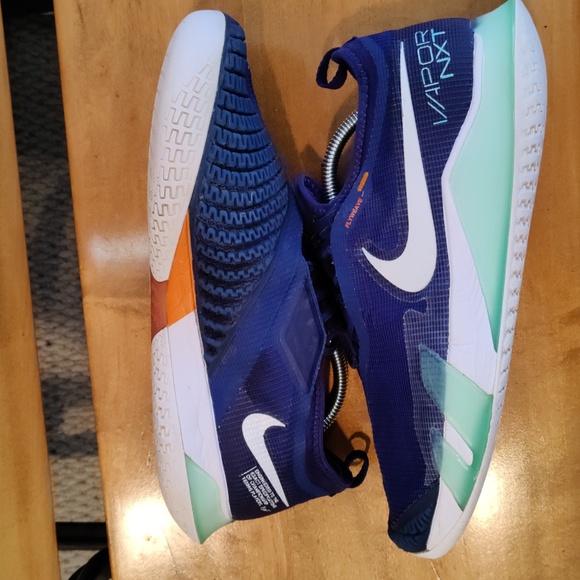 Nike Court react Vapor NXT HC Royal blue white size 10 CV0714-414 - Picture 7 of 16